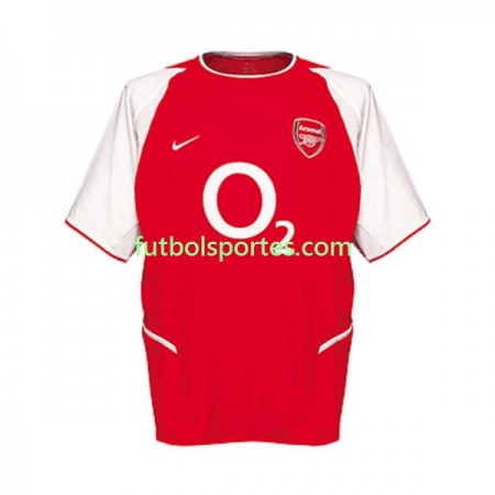 Camiseta Arsenal Retro Primera Equipación 2002